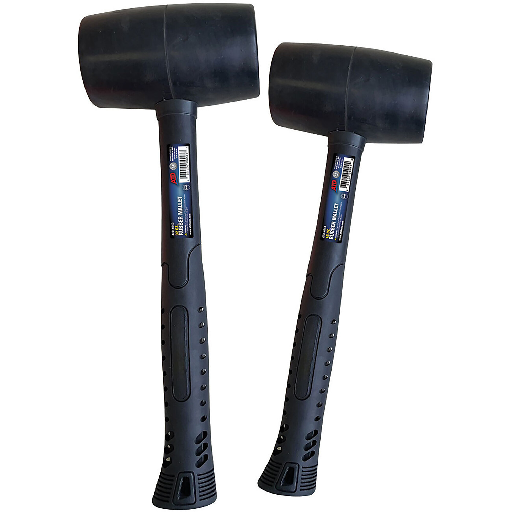 ATD Set Mallet Rubber 2 Pc, Model# 10323
